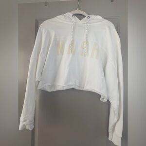 Nash Women's Cream Cropped Hoodie